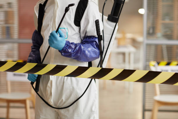 Professional Hoarding Cleanup technician working in Coleman, FL